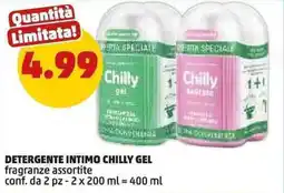 PENNY Detergente intimo CHILLY GEL offerta