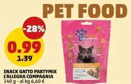 PENNY Snack gatto partymix l'allegra compagnia offerta