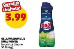 PENNY Gel lavastoviglie dual power fragranza limone offerta