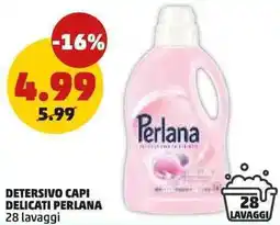 PENNY Detersivo capi delicati PERLANA offerta