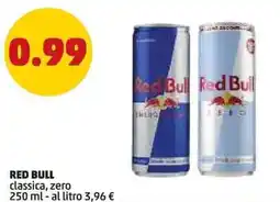 PENNY RED BULL classica, zero offerta
