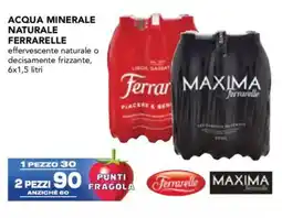 Esselunga Acqua minerale naturale FERRARELLE offerta