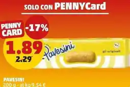 PENNY Pavesini offerta