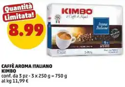 PENNY Caffè aroma italiano KIMBO offerta