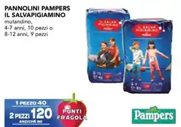 Esselunga Pannolini pampers il salvapigiamino offerta