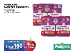 Esselunga Pannolini pampers progressi offerta