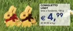 Esselunga Coniglietto LINDT offerta