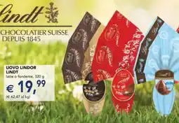Esselunga Uovo lindor LINDT offerta