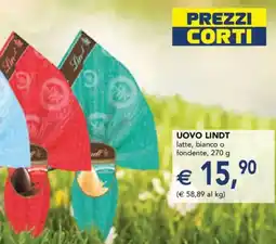 Esselunga Uovo LINDT offerta