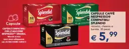 Esselunga Capsule caffè nespresso compatibili SPLENDID offerta