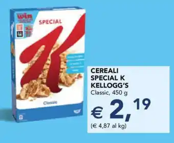 Esselunga Cereali special k KELLOGG'S offerta