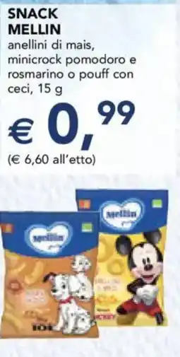 Esselunga Snack MELLIN offerta