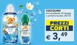 Esselunga COCCOLINO ammorbidente o profuma bucato offerta