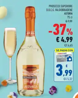 Conad Prosecco superiore d.o.c.g. valdobbiadene ASTORIA offerta