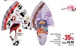 Conad Uova di cioccolato al latte BAULI offerta