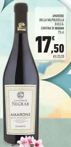 Conad Amarone della valpolicella d.o.c.g. CANTINA DI NEGRAR offerta