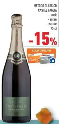 Conad Metodo classico castel faglia offerta
