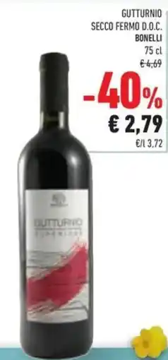 Conad Gutturnio secco fermo d.o.c. BONELLI offerta