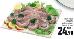 Conad Polpo fresco arricciato offerta