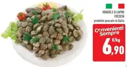 Conad Vongole o lupini freschi offerta