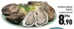 Conad Ostriche concave francia offerta
