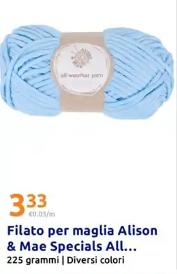 Action Filato per maglia Alison & Mae Specials All offerta