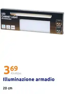 Action Illuminazione armadio offerta