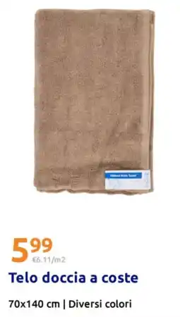 Action Telo doccia a coste offerta