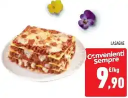 Conad Lasagne offerta