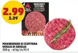PENNY Maxiburger di scottona voglia di griglia offerta