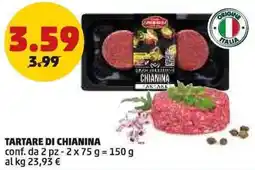 PENNY Tartare di chianina offerta