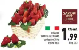 Conad Fragole SAPORI&IDEE CONAD offerta