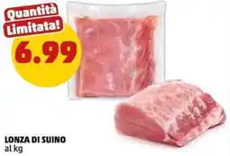 PENNY Lonza di suino offerta