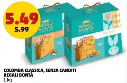 PENNY Colomba classica, senza canditi regali bontà offerta