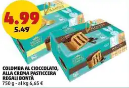 PENNY Colomba al cioccolato, alla crema pasticcera regali bontà offerta