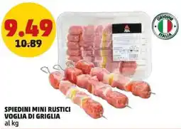 PENNY Spiedini mini rustici voglia di griglia offerta