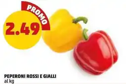 PENNY Peperoni rossi e gialli offerta