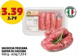 PENNY Salsiccia toscana sapor di cascina offerta