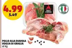 PENNY Pollo alla diavola voglia di griglia offerta
