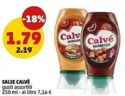 PENNY Salse CALVÈ offerta