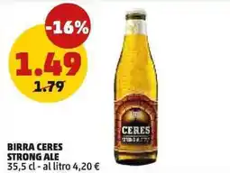 PENNY Birra ceres strong ale offerta