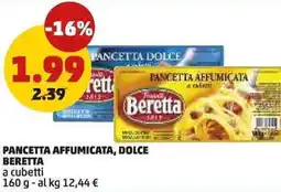 PENNY Pancetta affumicata, dolce beretta a cubetti offerta