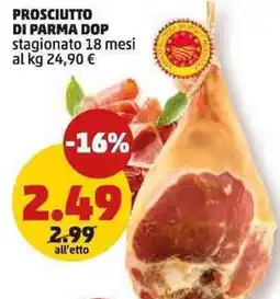 PENNY Prosciutto di parma dop offerta
