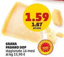 PENNY Grana padano dop offerta