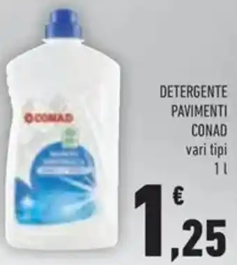 Conad Detergente pavimenti CONAD offerta