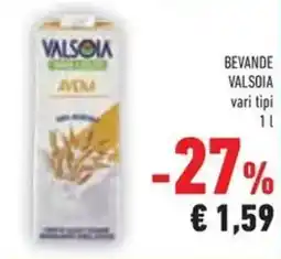 Conad Bevande VALSOIA offerta