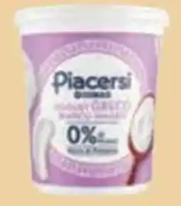 Conad Yogurt greco bianco magro PIACERSI CONAD offerta