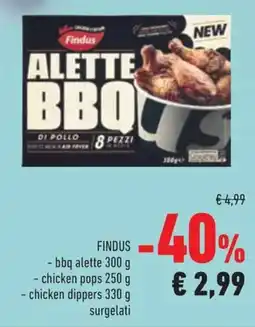 Conad FINDUS - bbq alette offerta