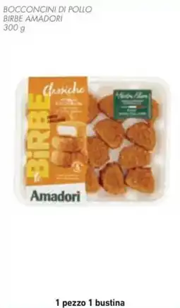Conad Bocconcini di pollo birbe AMADORI offerta