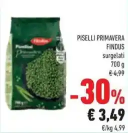 Conad Piselli primavera FINDUS offerta